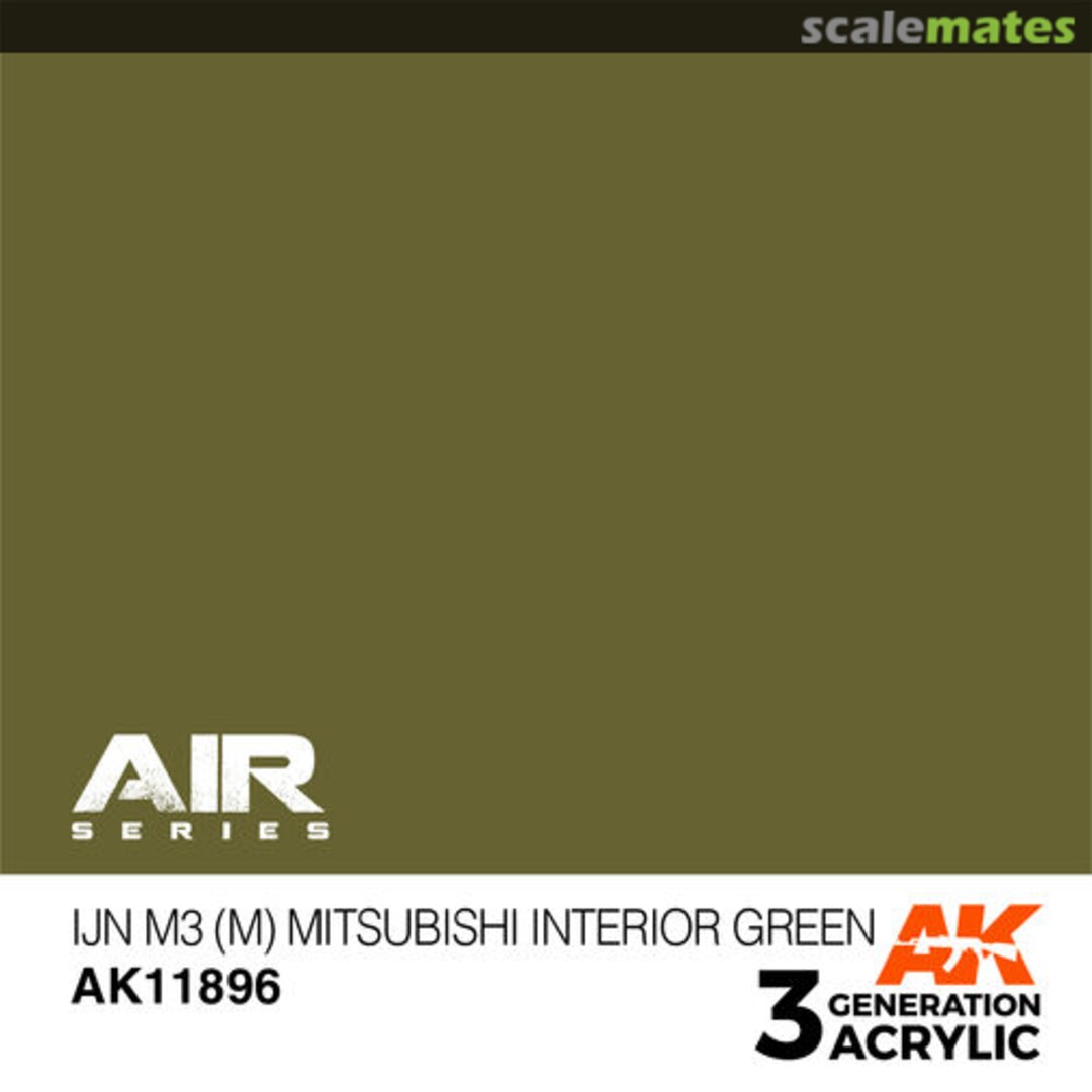 Boxart IJN M3 (M) Mitsubishi Interior Green AK 3rd Generation - Air Boxart IJN M3 (M) Mitsubishi Interior Green AK 3rd Generation - Air