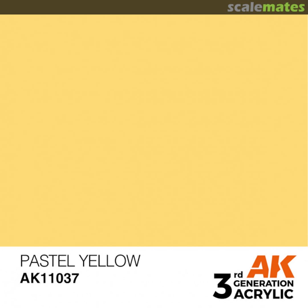 Boxart Pastel Yellow - Pastel AK 3rd Generation Boxart Pastel Yellow - Pastel AK 3rd Generation