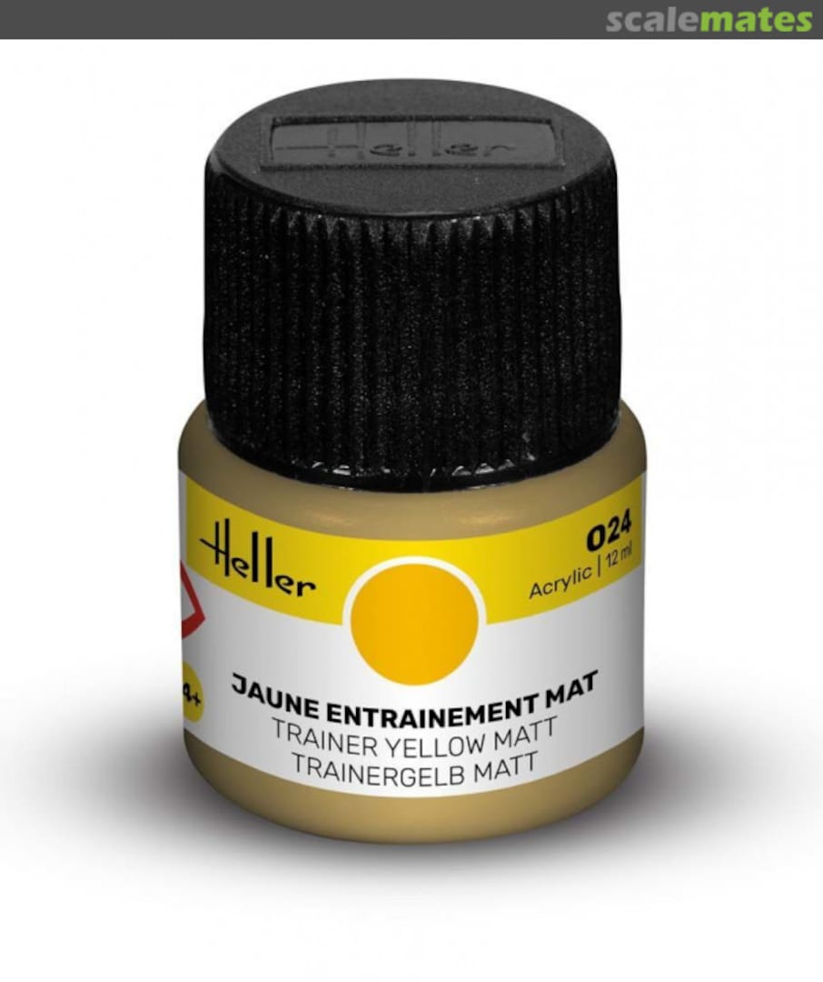 Boxart Jaune Entrainement Mat 9024 Heller Acrylic Boxart Jaune Entrainement Mat 9024 Heller Acrylic