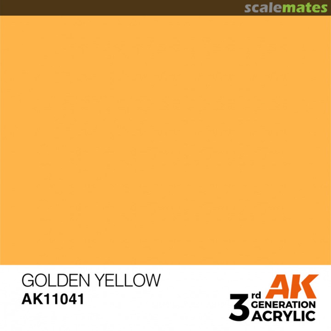 Boxart Golden Yellow - Standard AK 3rd Generation Boxart Golden Yellow - Standard AK 3rd Generation