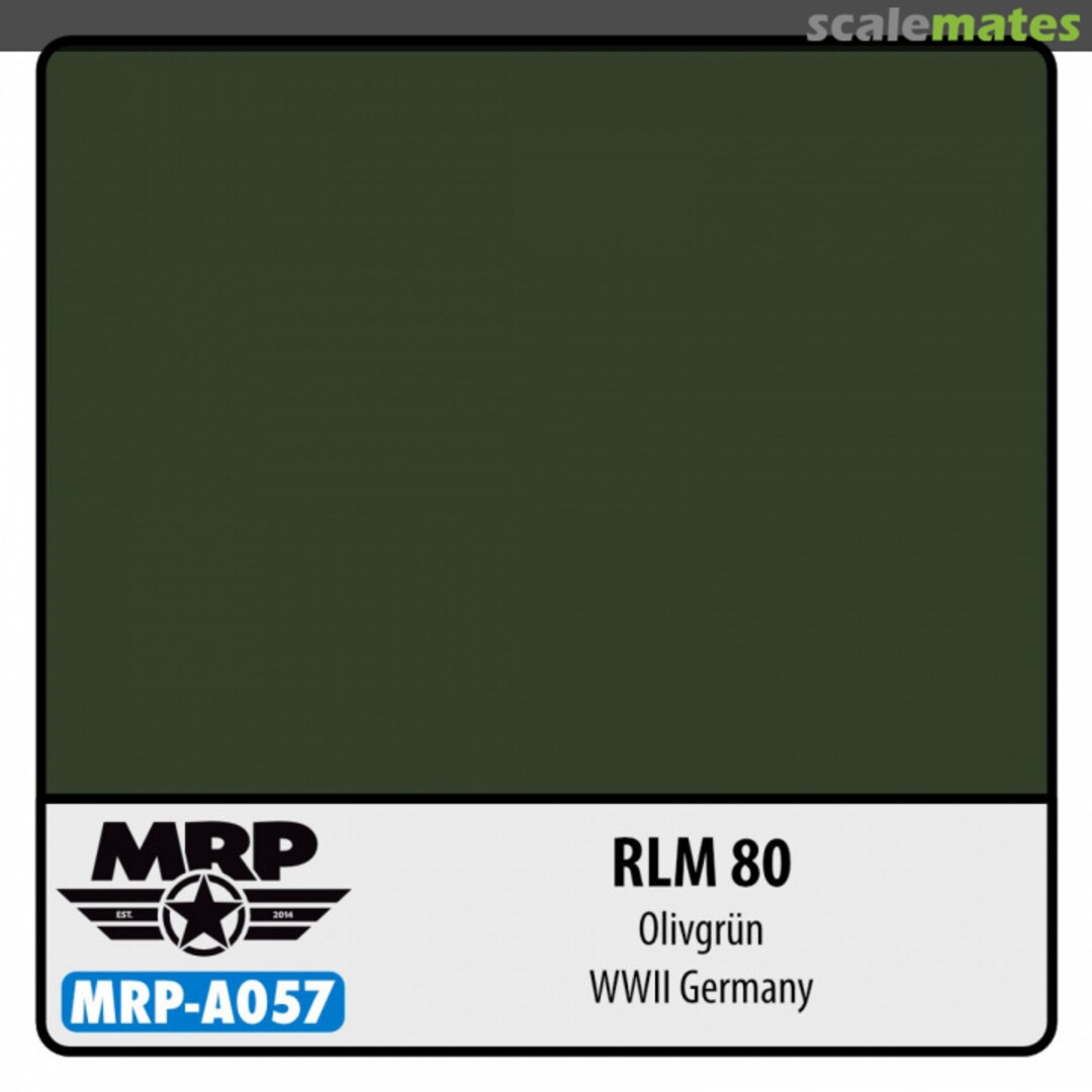 Boxart RLM 80 Olivgrun - WWII Germany MR.Paint Boxart RLM 80 Olivgrun - WWII Germany MR.Paint