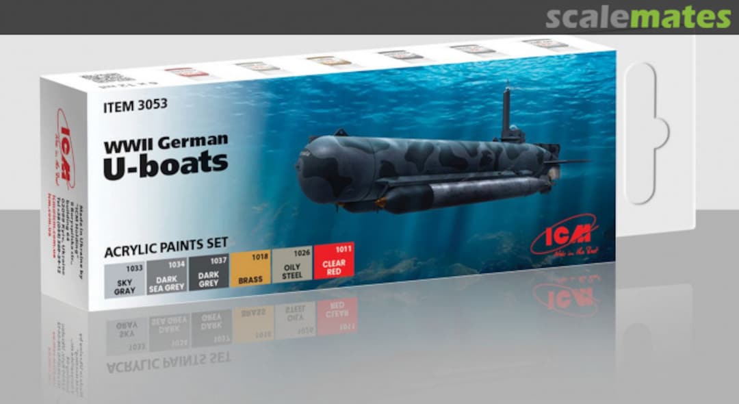 Boxart WWII German U-boats  ICM
