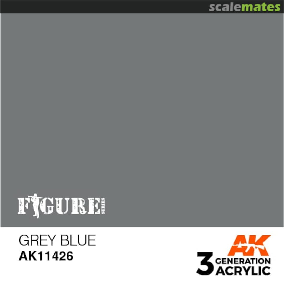 Boxart Grey Blue AK 3rd Generation - Figure Boxart Grey Blue AK 3rd Generation - Figure