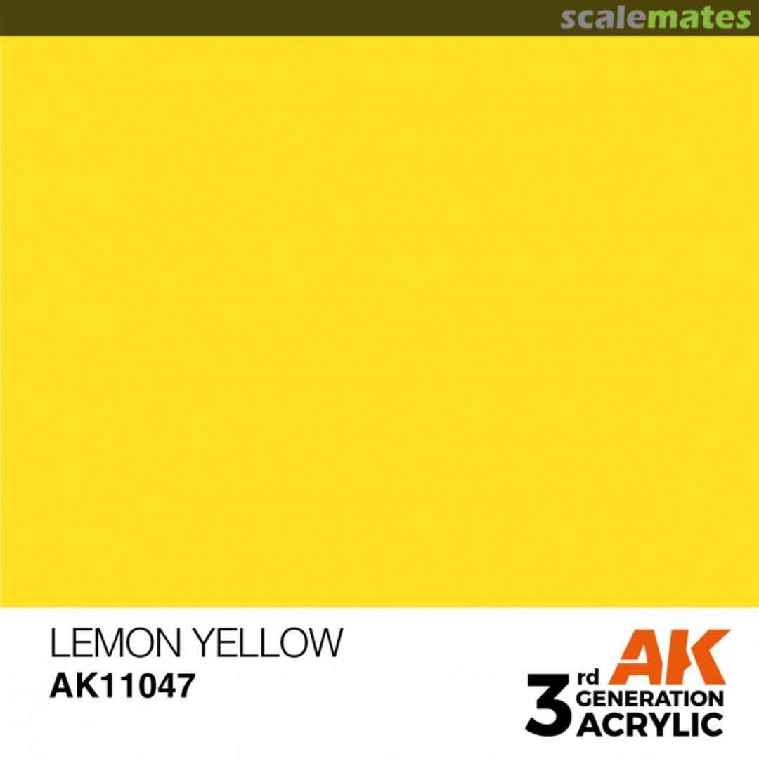 Boxart Lemon Yellow - Standard  AK 3rd Generation