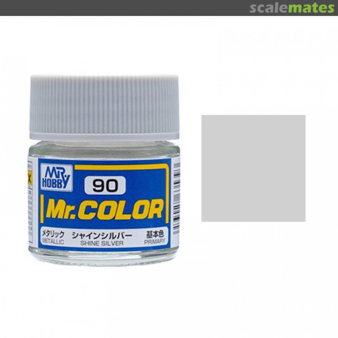 Boxart Shine Silver C90 Mr.COLOR Boxart Shine Silver C90 Mr.COLOR