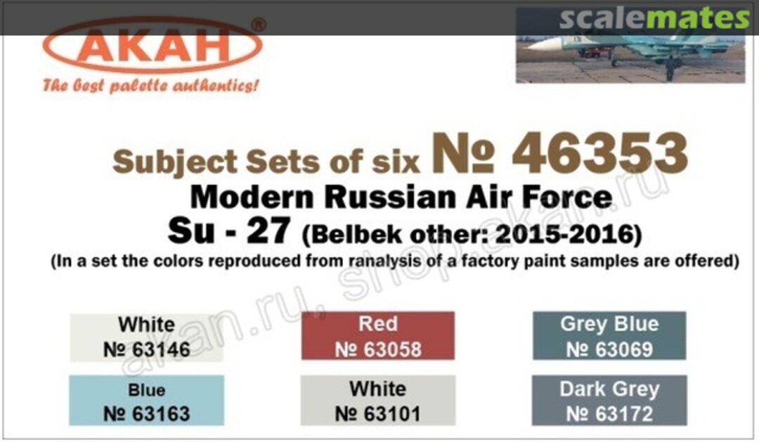 Boxart Modern aviation in Russia: Su-27 (Belbek 2015-2016)  Akan