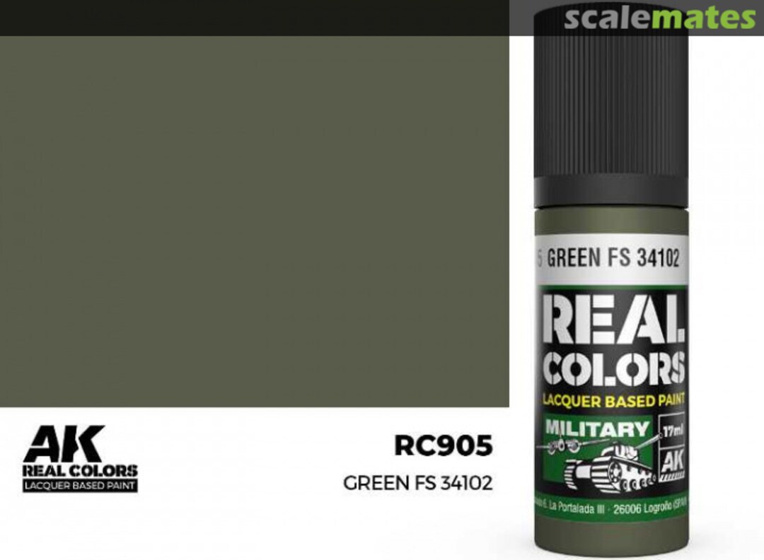 Boxart Green FS 34102 AK Real Colors Boxart Green FS 34102 AK Real Colors