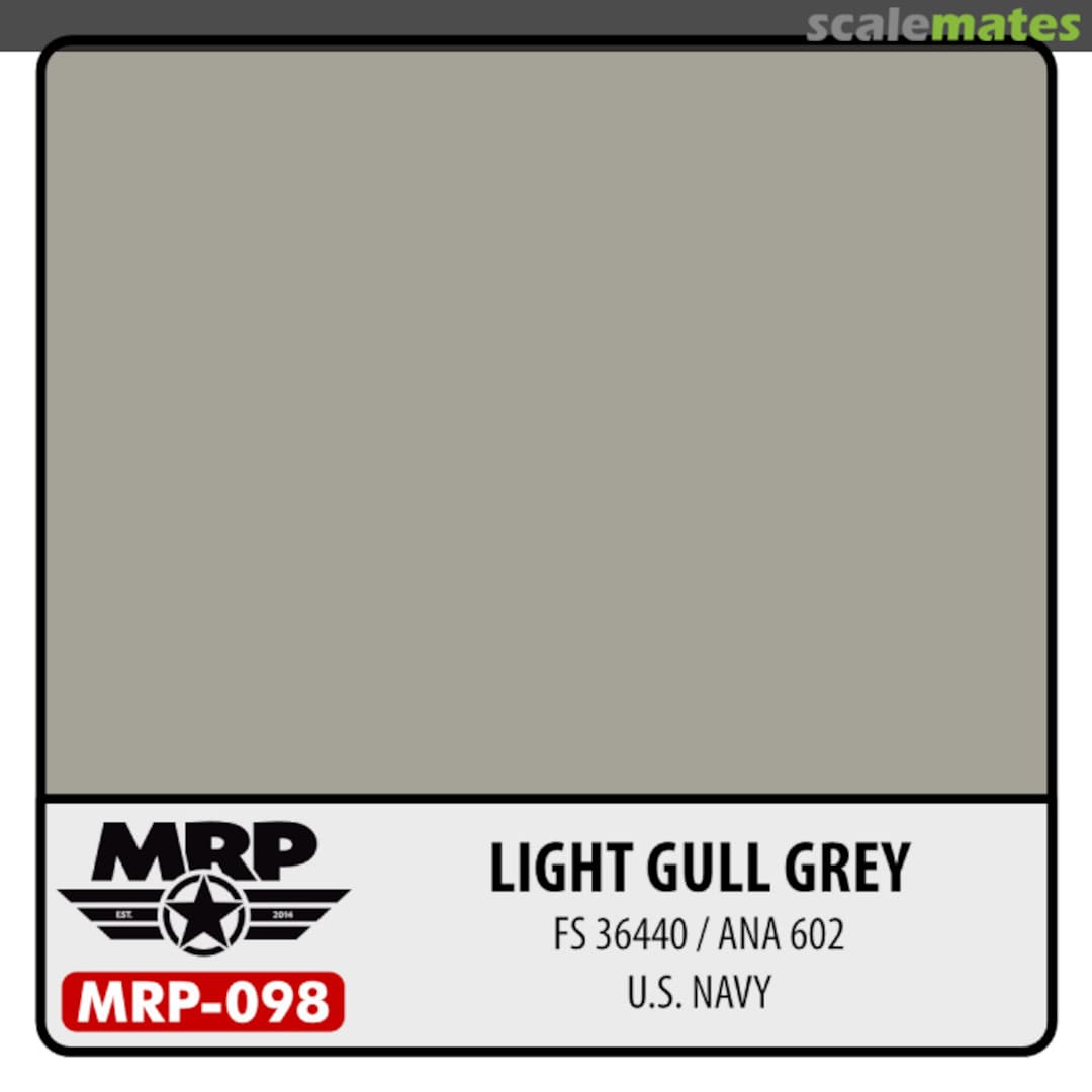 Boxart Light Gull Grey (FS36440 / ANA602) - U.S.Navy MR.Paint Boxart Light Gull Grey (FS36440 / ANA602) - U.S.Navy MR.Paint