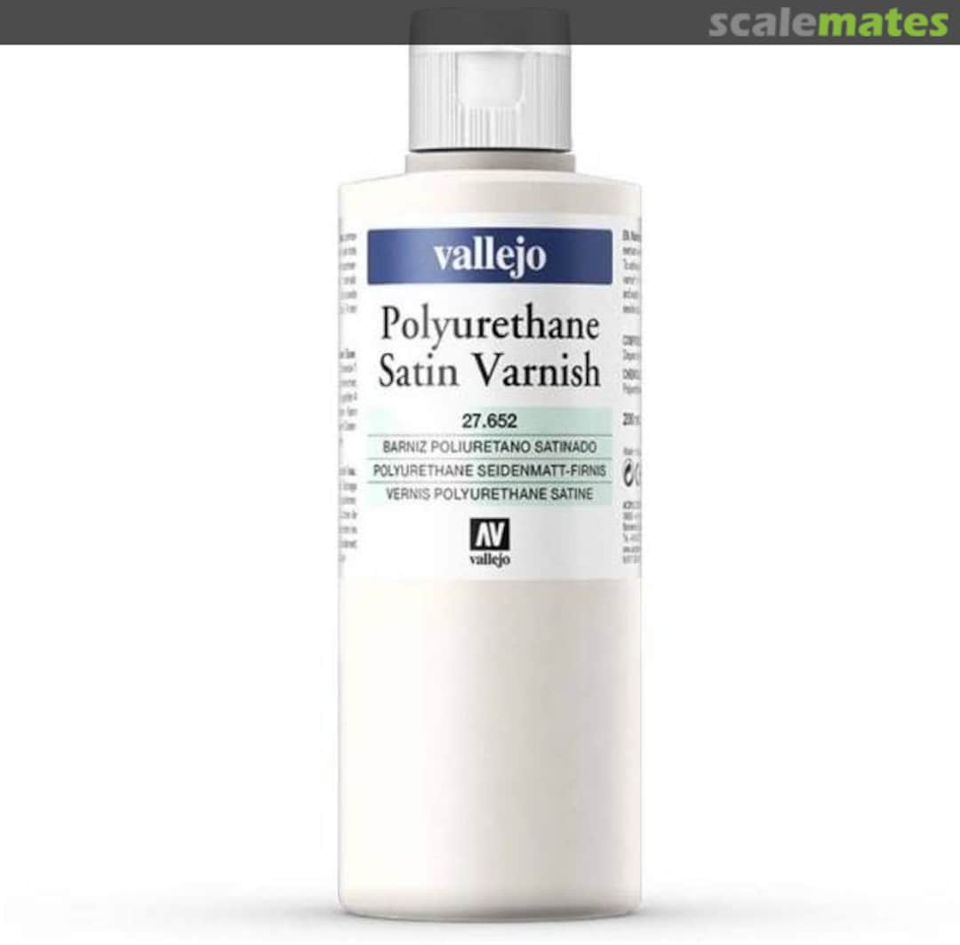 Boxart Polyurethane Satin Varnish  Vallejo 