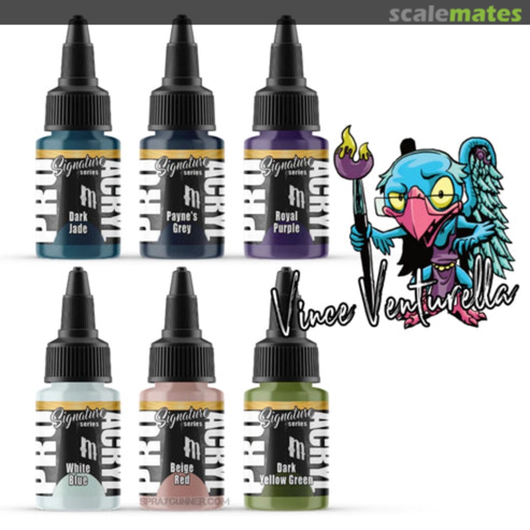 Boxart Signature Series Set 1 - Vince Venturella  Pro Acryl