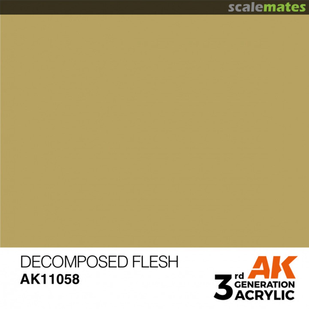 Boxart Decomposed Flesh – Standard AK 11058 AK 3rd Generation Boxart Decomposed Flesh – Standard AK 11058 AK 3rd Generation