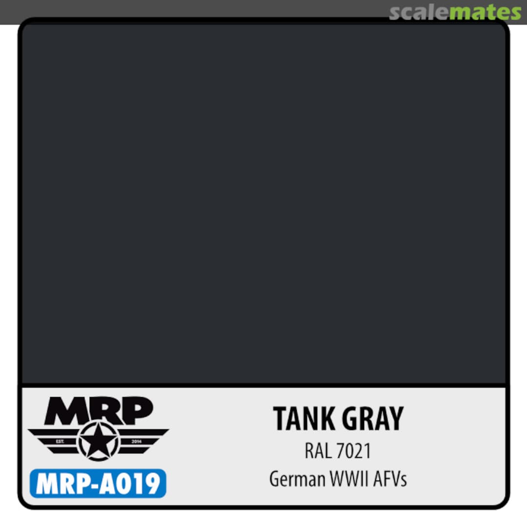 Boxart Tank Grey RAL 7021 - German WWII AFV's MR.Paint Boxart Tank Grey RAL 7021 - German WWII AFV's MR.Paint