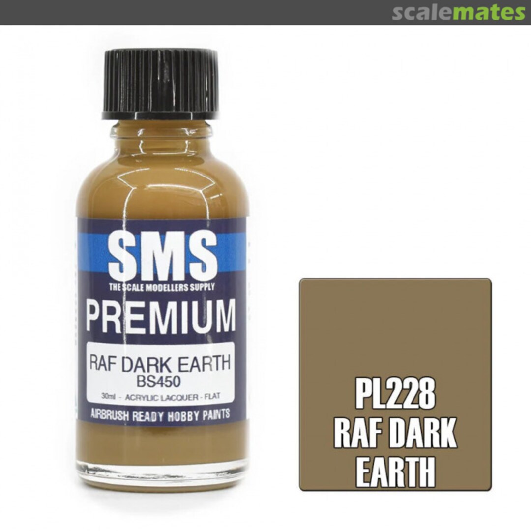 Boxart Premium RAF DARK EARTH (BS450) PL228 SMS Boxart Premium RAF DARK EARTH (BS450) PL228 SMS
