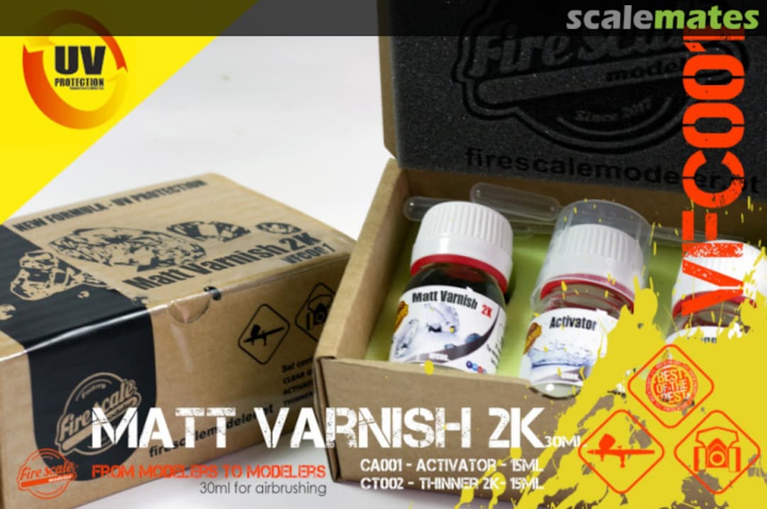 Boxart Matt Varnish 2K  Fire Scale Colors