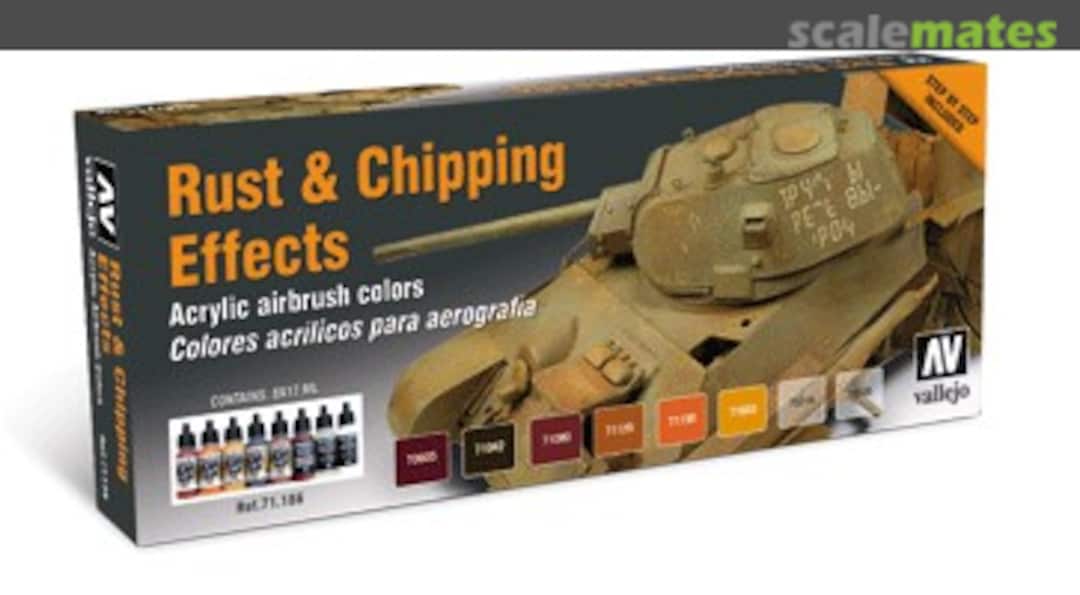 Boxart Rust & Chipping Effects 71.186 Vallejo Model Air