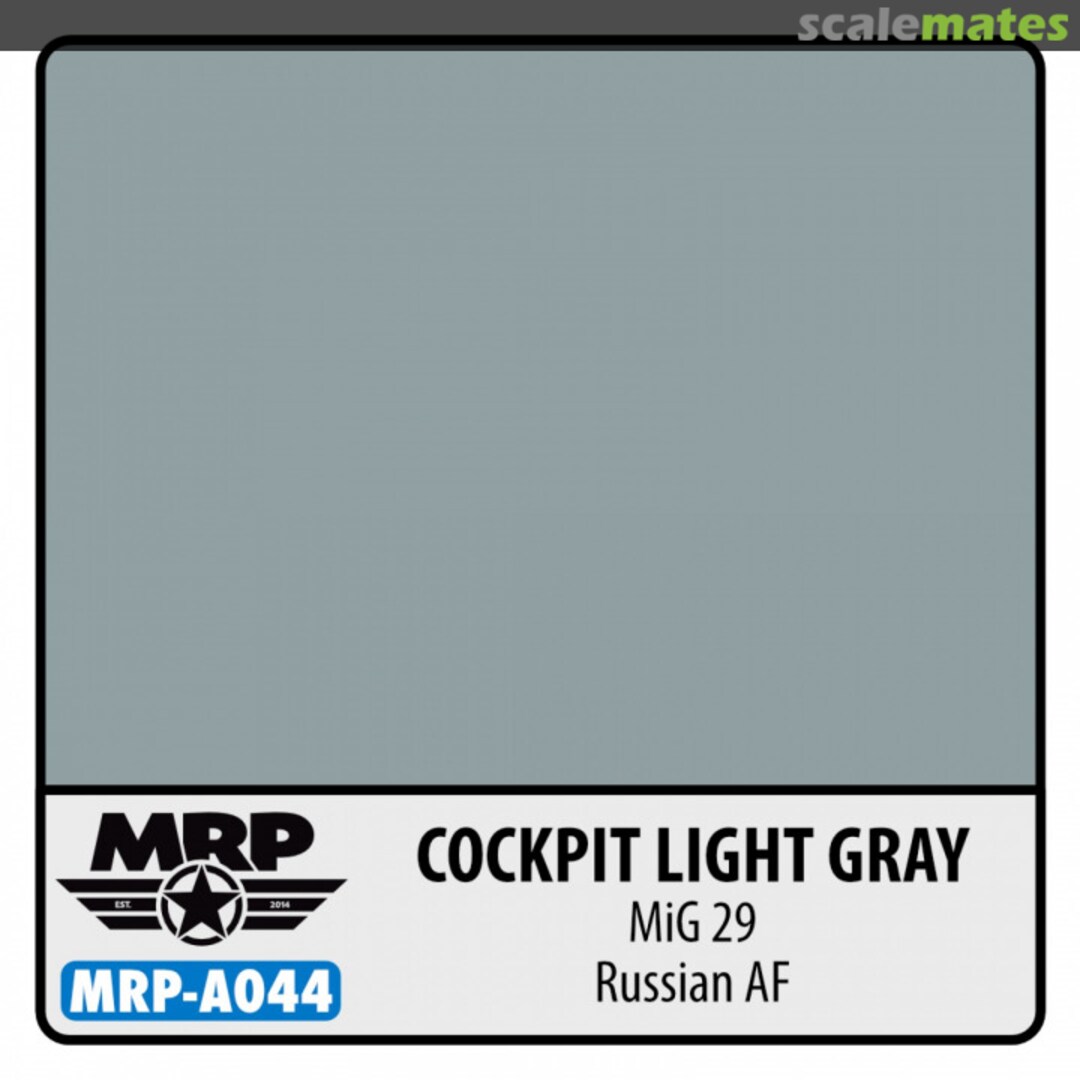 Boxart Russia Cockpit Light Grey (Mig 29 Russian AF) MR.Paint Boxart Russia Cockpit Light Grey (Mig 29 Russian AF) MR.Paint