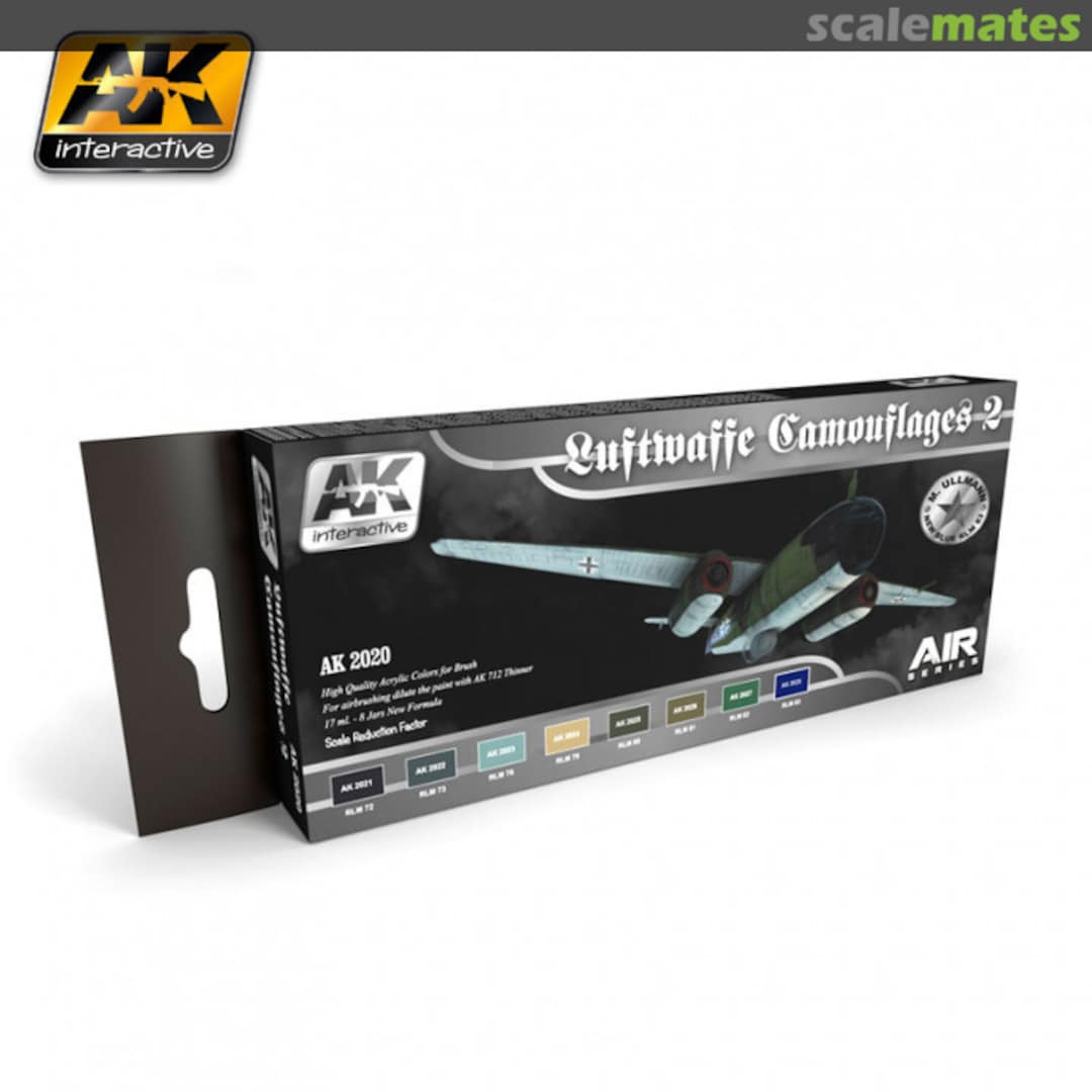 Boxart Luftwaffe Camouflages 2 AK 2020 AK Interactive Air Series