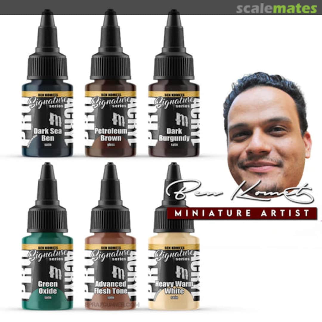 Boxart Signature Series Set 3 - Ben Komets  Pro Acryl