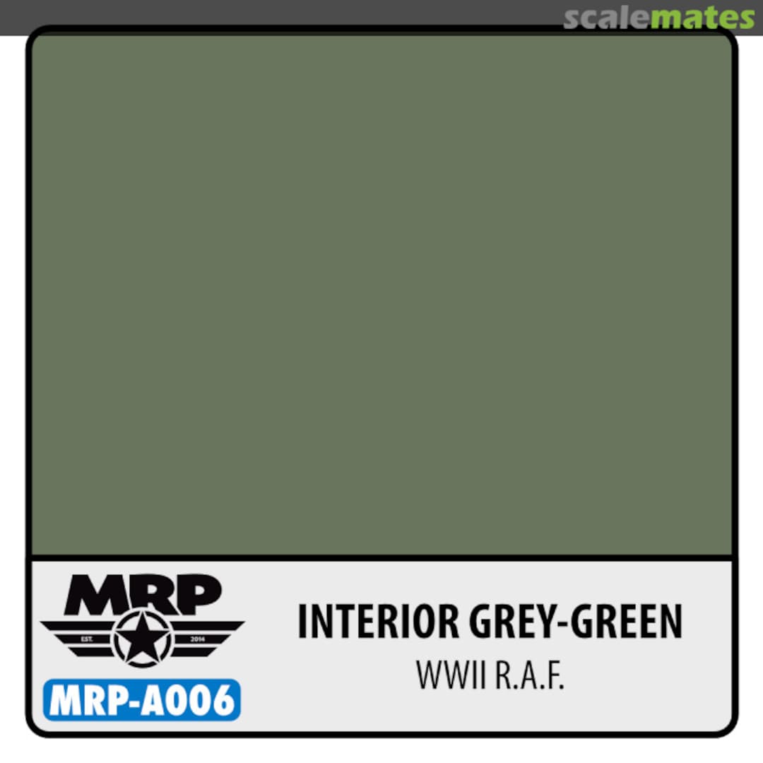 Boxart Interior Grey-Green - WWII RAF MR.Paint Boxart Interior Grey-Green - WWII RAF MR.Paint