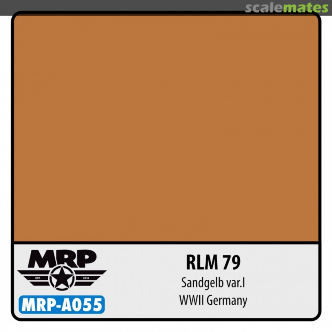 Boxart RLM 79 Sandgelb variant 1 - WWII Germany MR.Paint Boxart RLM 79 Sandgelb variant 1 - WWII Germany MR.Paint