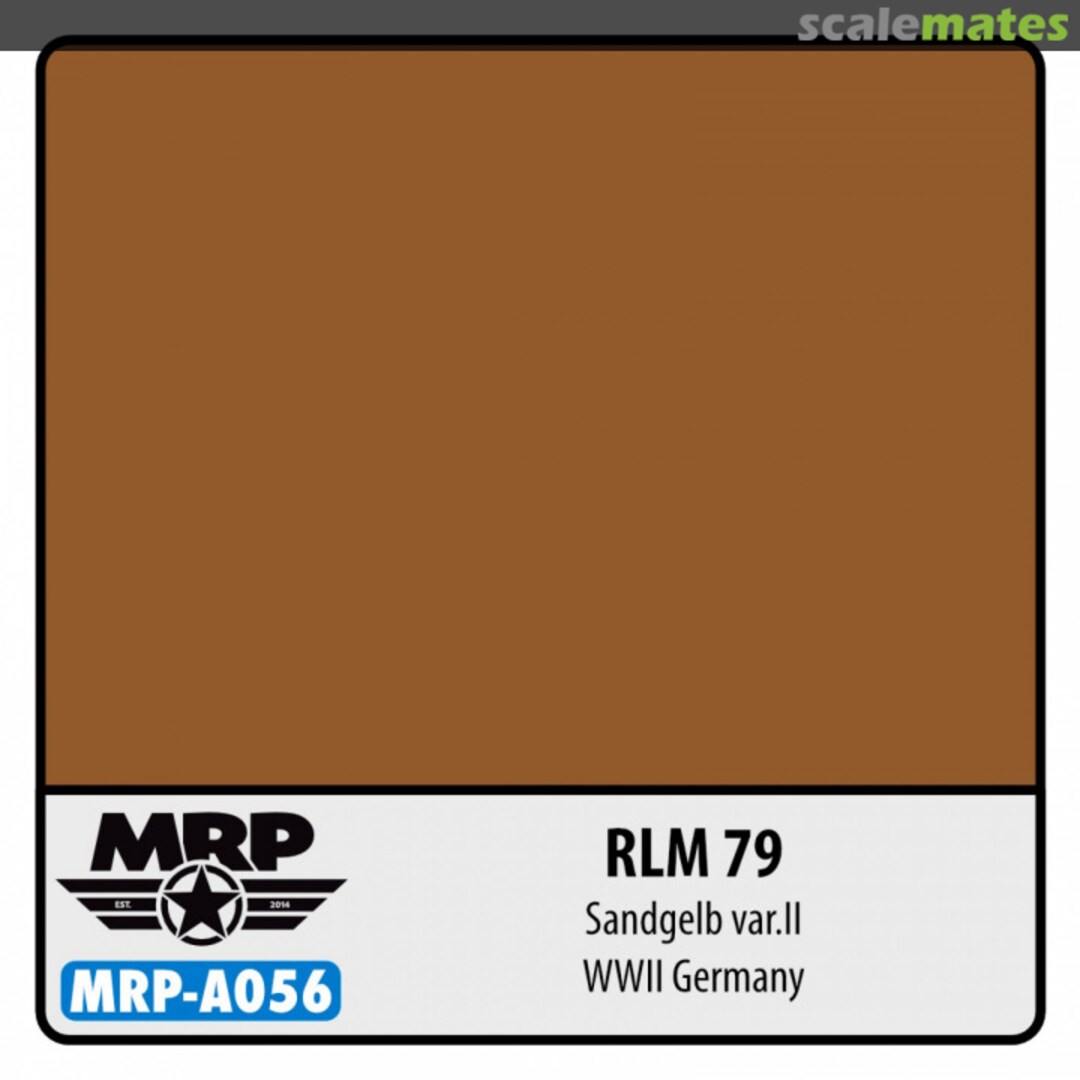 Boxart RLM 79 Sandgelb variant 2 - WWII Germany MR.Paint Boxart RLM 79 Sandgelb variant 2 - WWII Germany MR.Paint