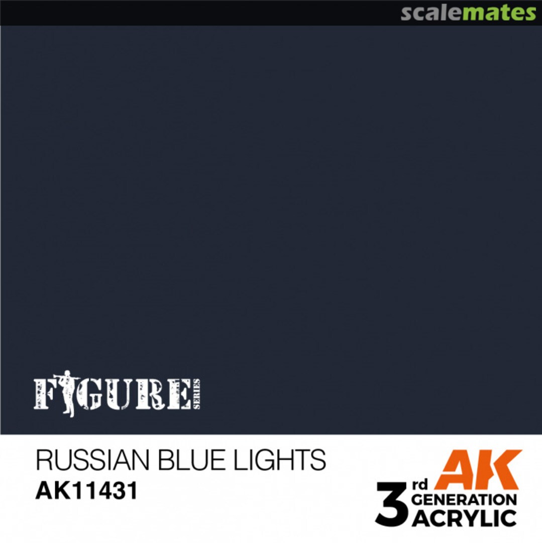 Boxart Russian Blue Lights AK 3rd Generation - Figure Boxart Russian Blue Lights AK 3rd Generation - Figure