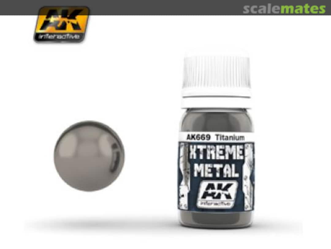 Boxart Xtreme Metal TITANIUM AK 669 AK Interactive