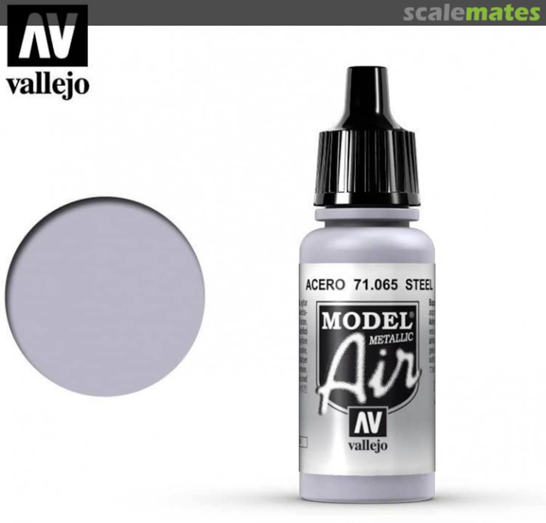 Boxart Steel 71.065 Vallejo Model Air Boxart Steel 71.065 Vallejo Model Air