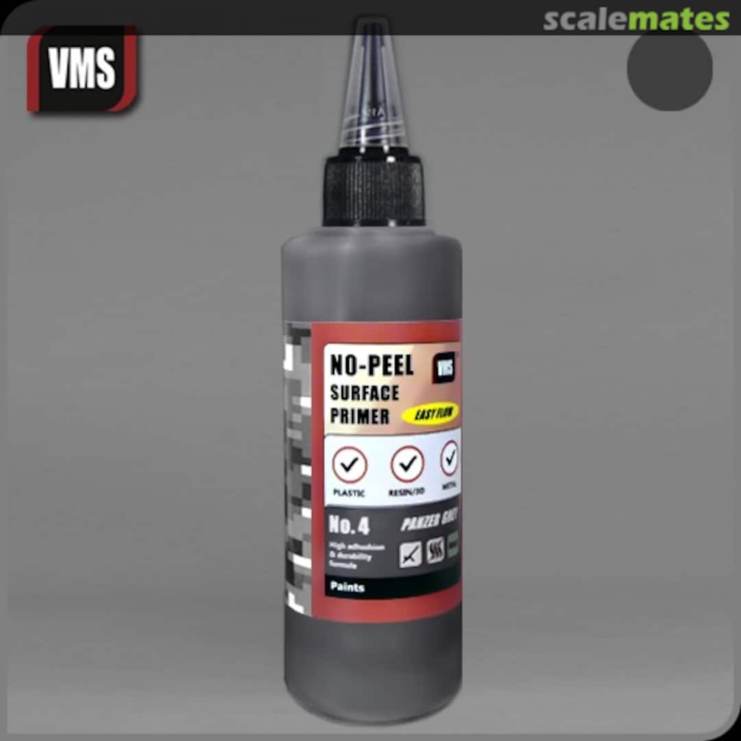Boxart VMS No-Peel Surface Primer - Panzer Grey VMS.PR04 VMS