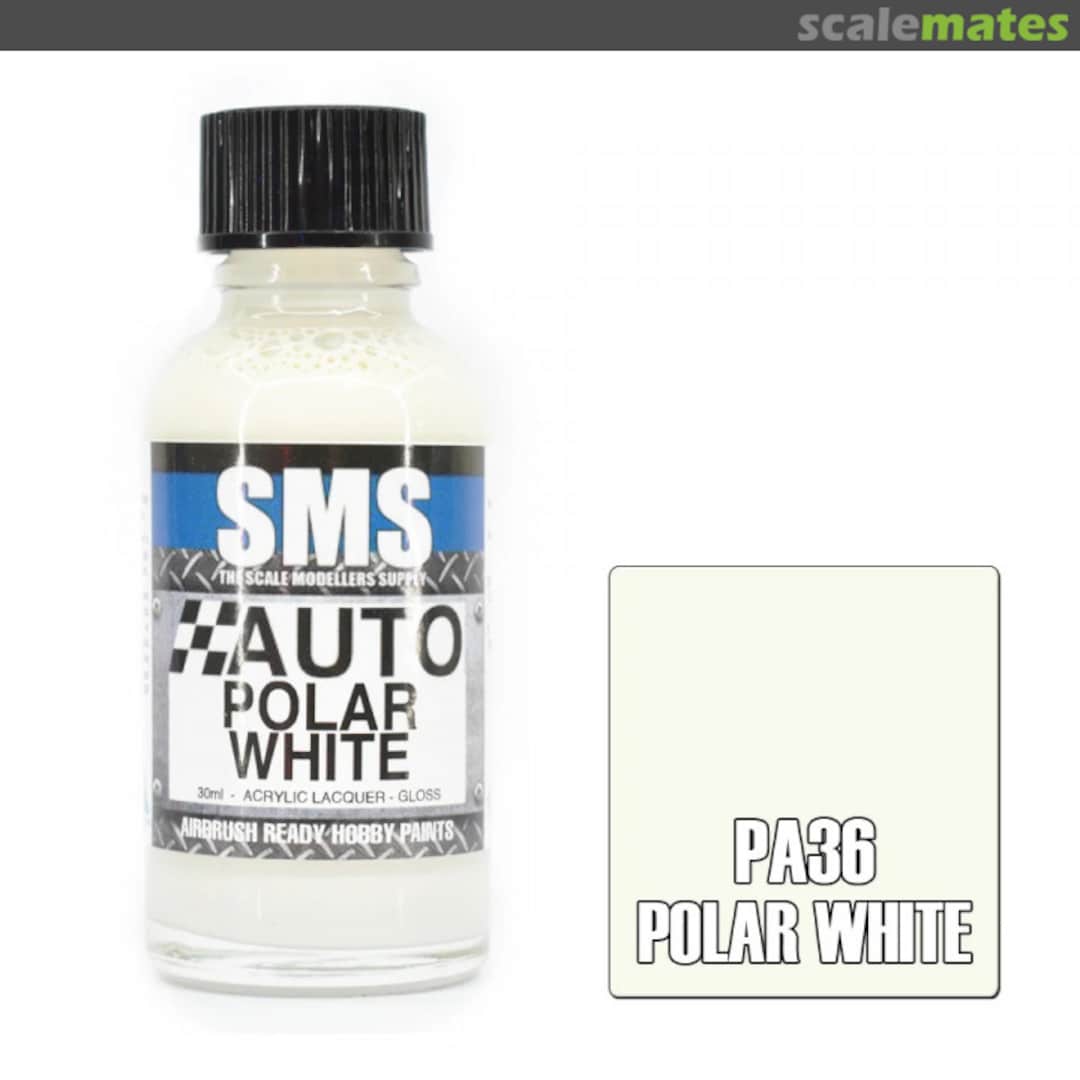 Boxart Auto Colour POLAR WHITE SMS Boxart Auto Colour POLAR WHITE SMS