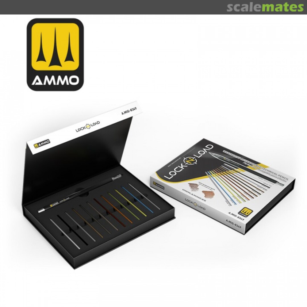 Boxart LOCK 'N LOAD - Weathering Rechargable Technical Pencil  Ammo by Mig Jimenez