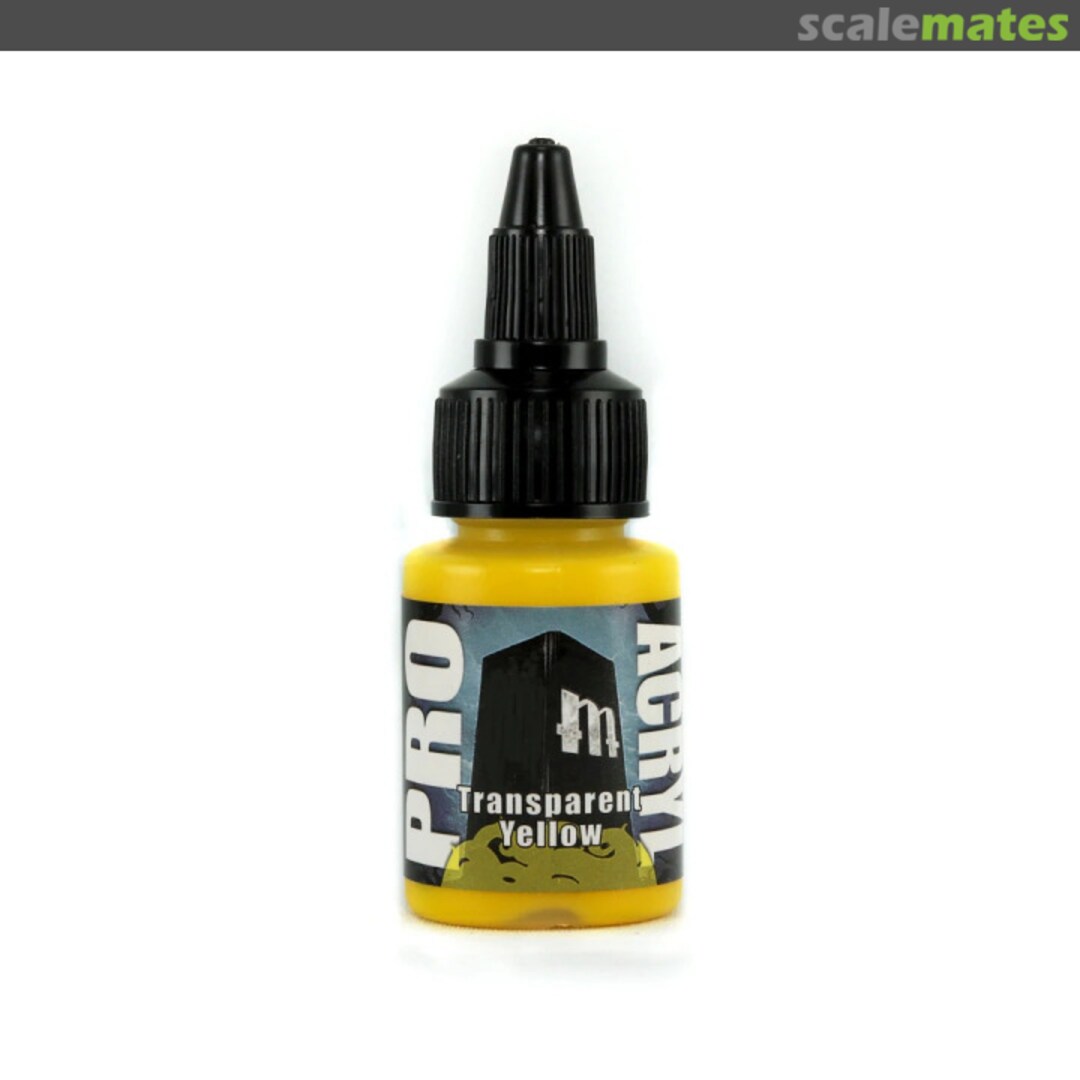 Boxart Transparent Yellow Pro Acryl Boxart Transparent Yellow Pro Acryl