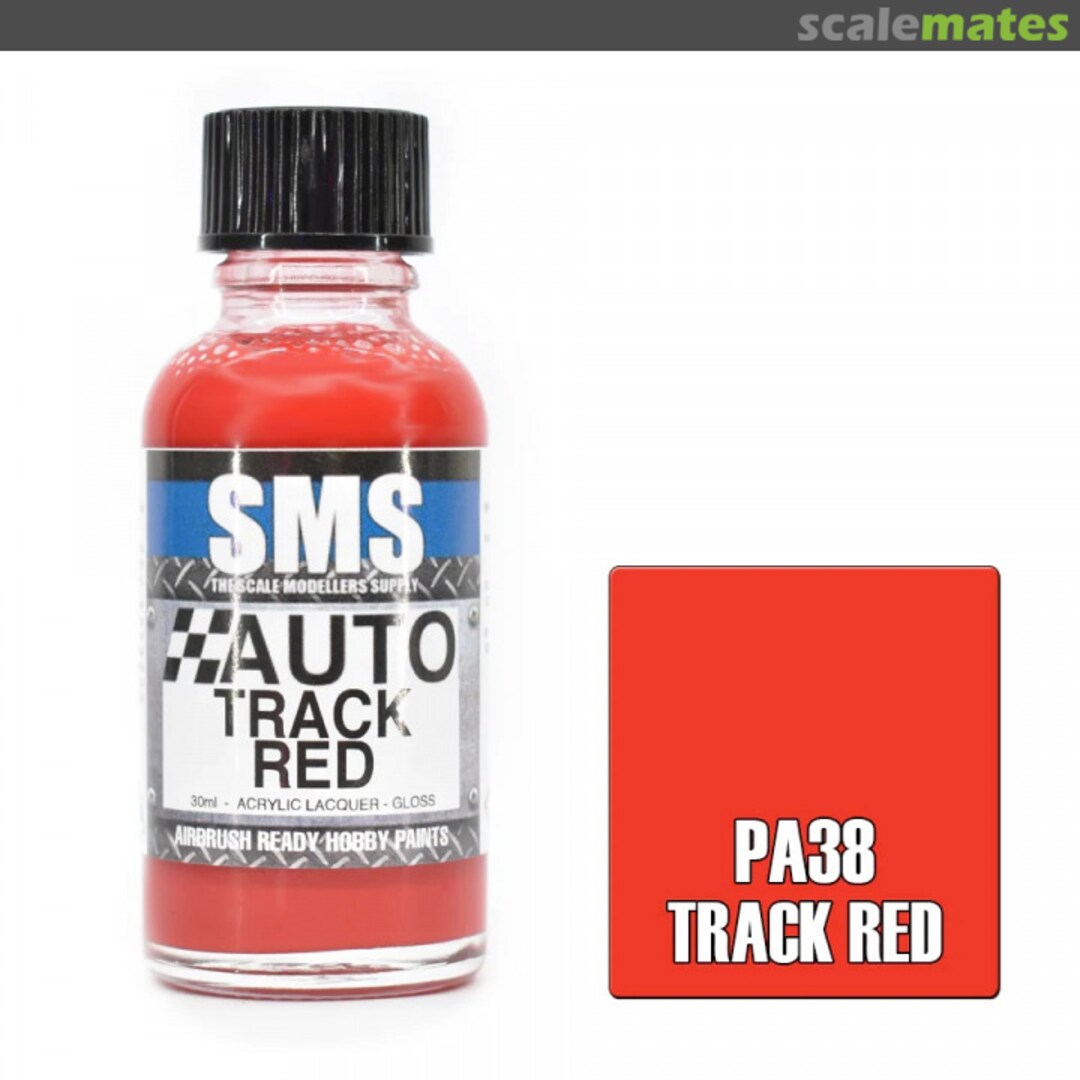 Boxart Auto Colour TRACK RED SMS Boxart Auto Colour TRACK RED SMS