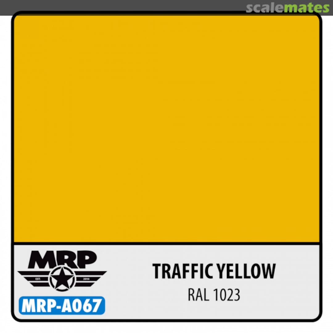 Boxart Traffic Yellow RAL 1023 MR.Paint Boxart Traffic Yellow RAL 1023 MR.Paint