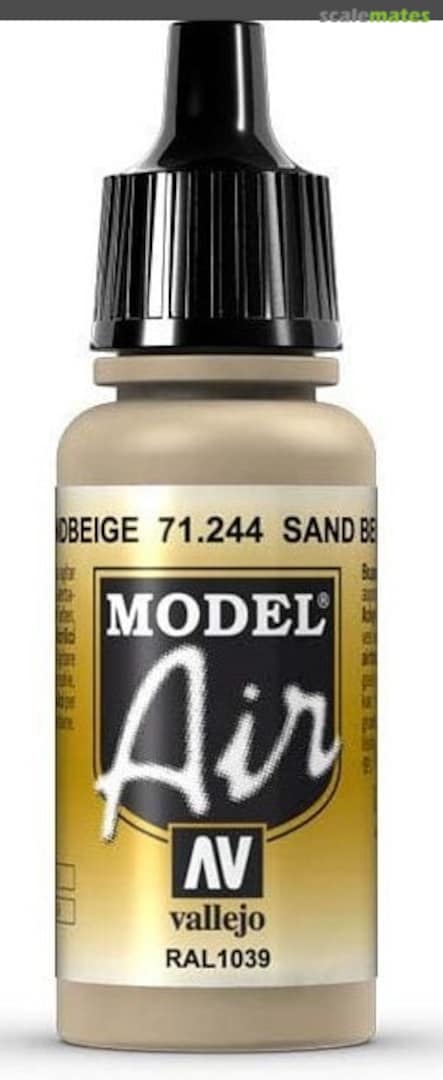 Boxart Sand Beige - RAL1039 71.244 Vallejo Model Air Boxart Sand Beige - RAL1039 71.244 Vallejo Model Air