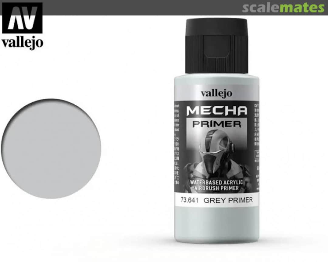 Boxart Grey Primer 73.641 Vallejo Mecha Colors Boxart Grey Primer 73.641 Vallejo Mecha Colors