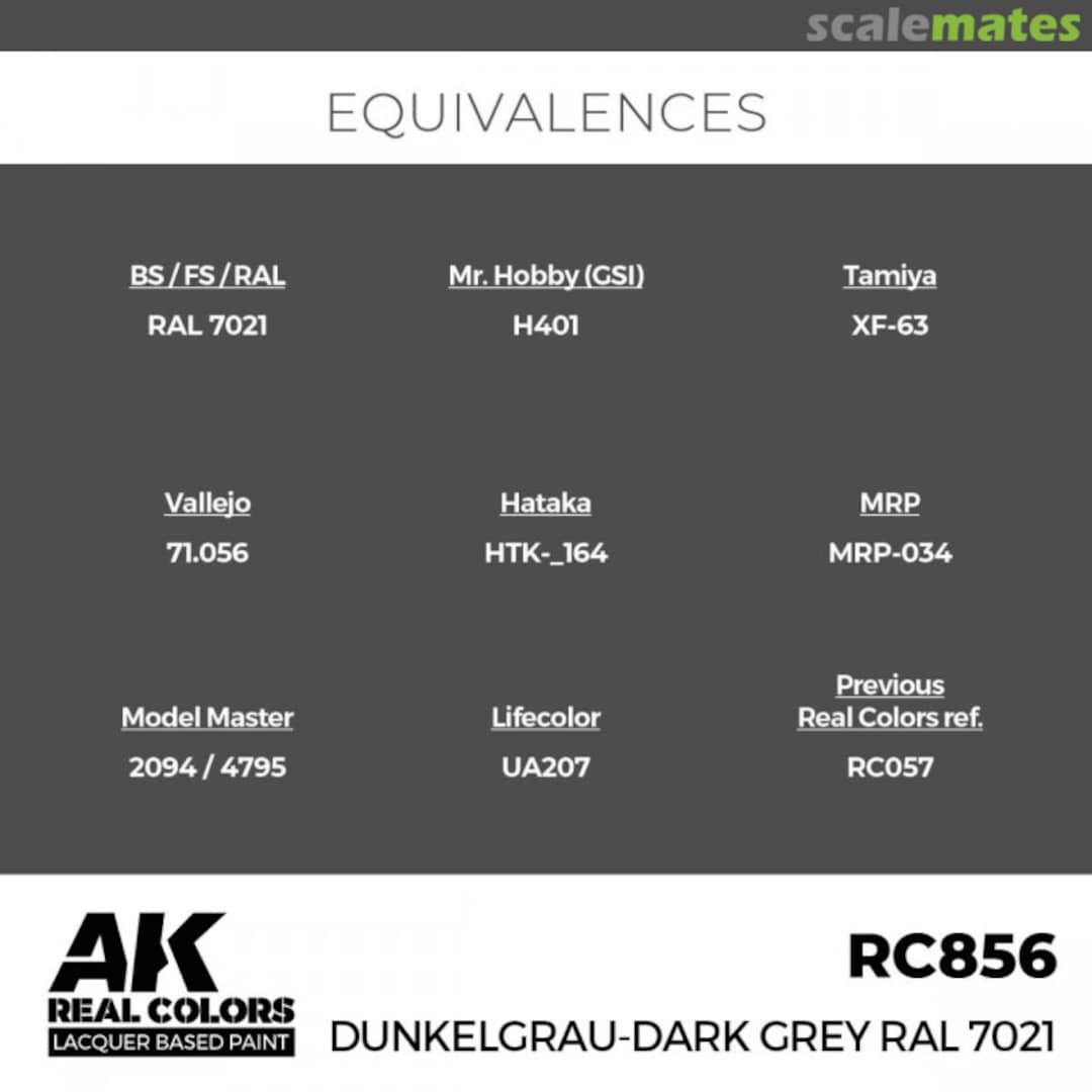 Boxart Dunkelgrau-Dark Grey RAL 7021 246870 AK Real Colors Boxart Dunkelgrau-Dark Grey RAL 7021 246870 AK Real Colors