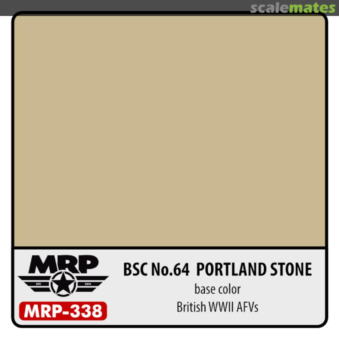 Boxart BSC No.64 Portland Stone (British WWII AFV) (Base Colour)  MR.Paint