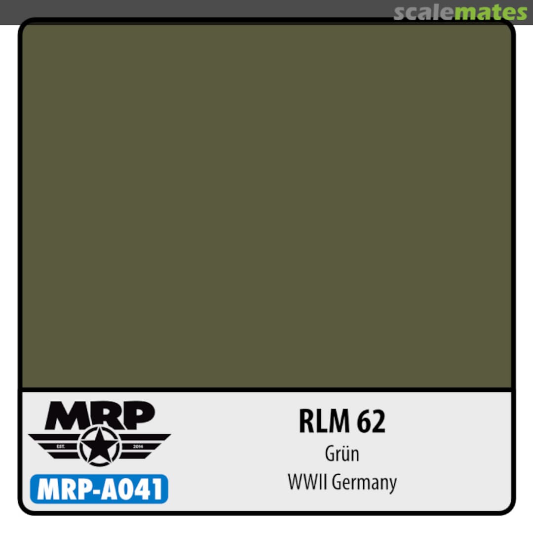 Boxart RLM 62 Grun - WWII Germany 04/2018 MR.Paint Boxart RLM 62 Grun - WWII Germany 04/2018 MR.Paint