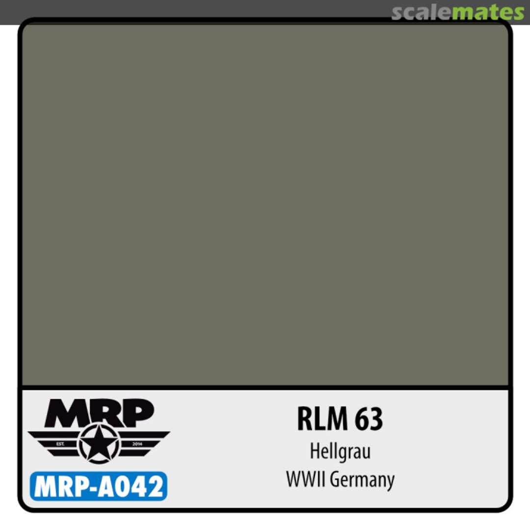 Boxart RLM 63 Hellgrau - WWII Germany MR.Paint Boxart RLM 63 Hellgrau - WWII Germany MR.Paint