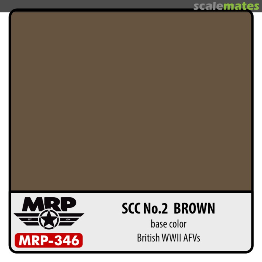 Boxart SCC No.2 Brown (British WWII AFV) (Base Colour) MR.Paint Boxart SCC No.2 Brown (British WWII AFV) (Base Colour) MR.Paint