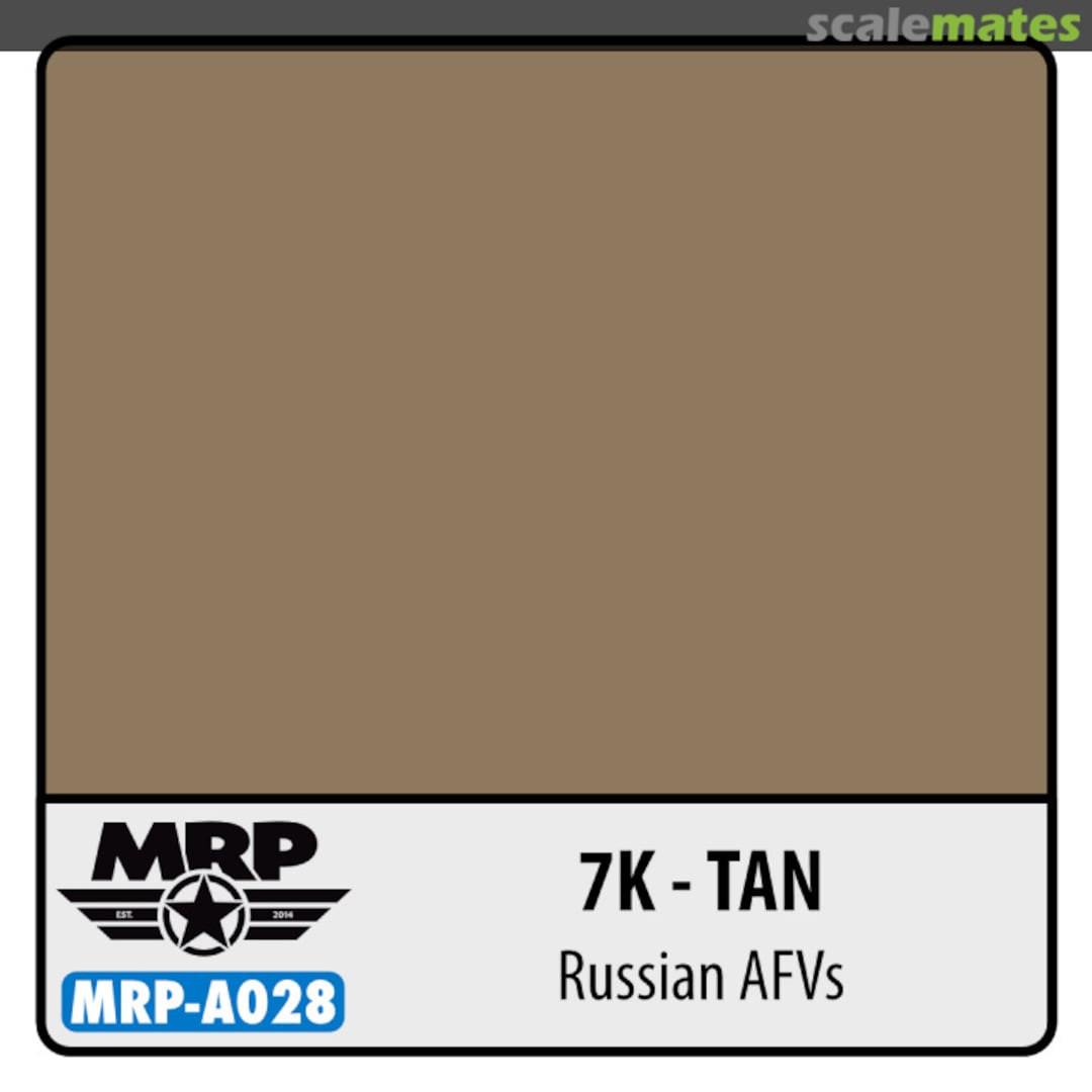 Boxart 7K - Tan - Russian AFV MR.Paint Boxart 7K - Tan - Russian AFV MR.Paint