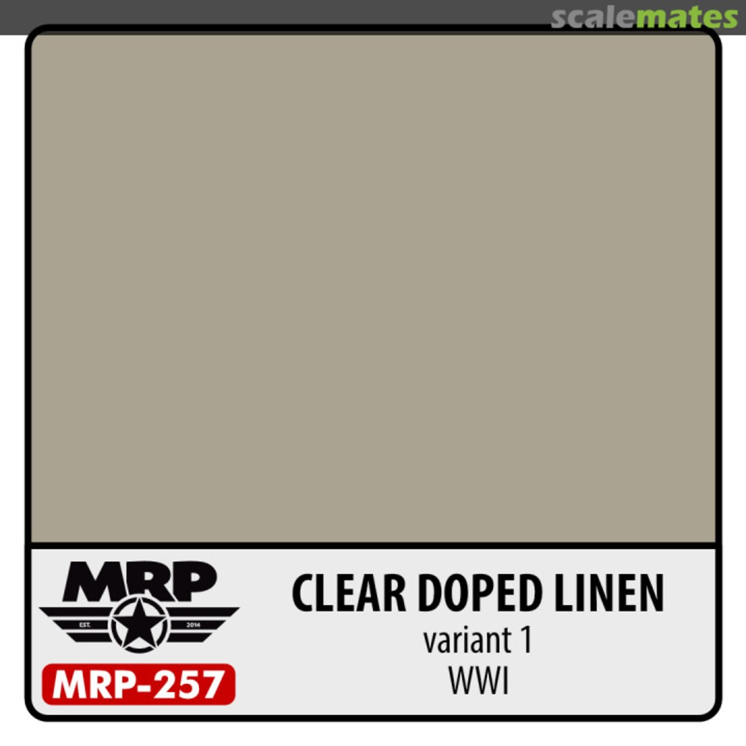 Boxart Clear Doped Linen – variant 1 (WWI) MR.Paint Boxart Clear Doped Linen – variant 1 (WWI) MR.Paint