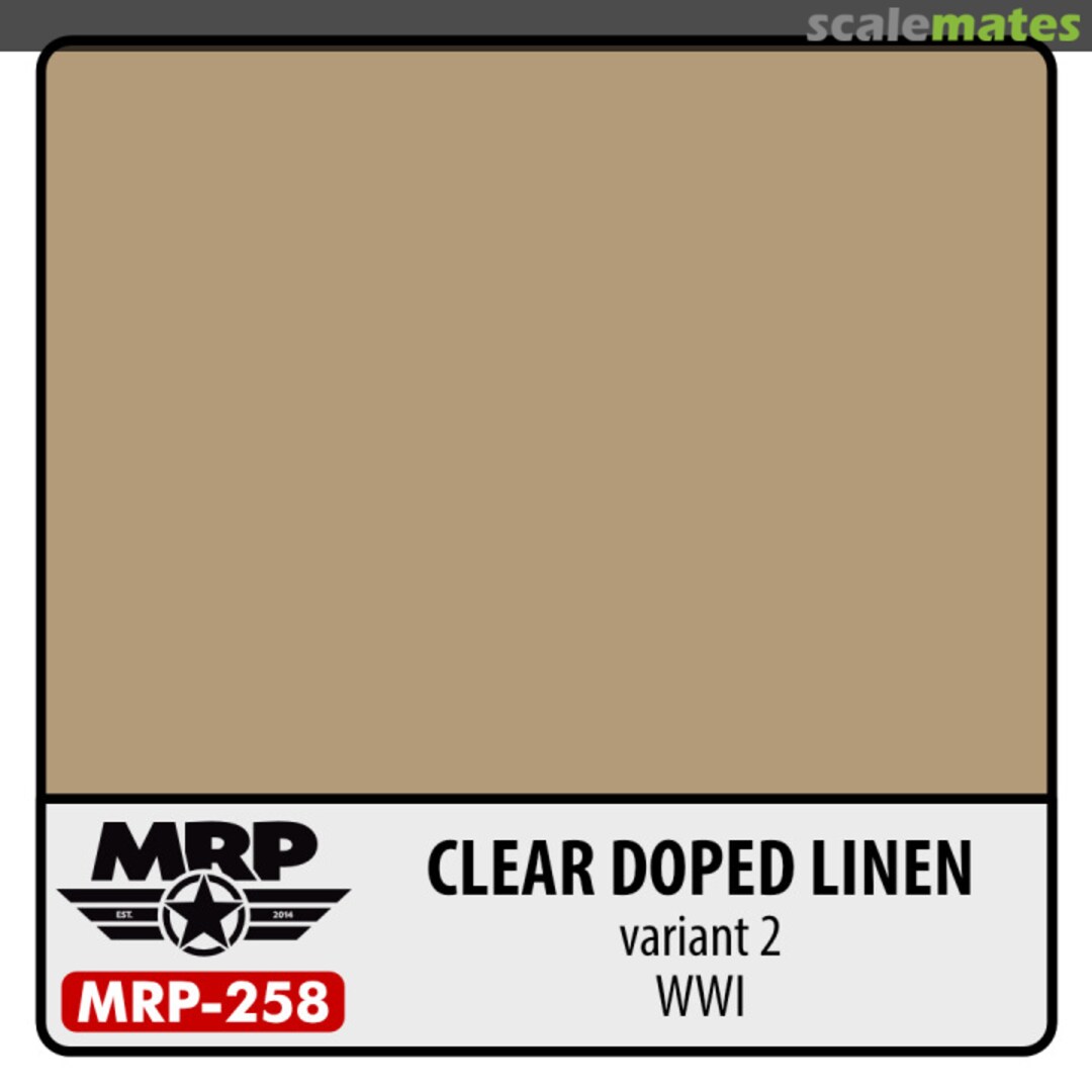 Boxart Clear Doped Linen – variant 2 (WWI) (FS26405) MR.Paint Boxart Clear Doped Linen – variant 2 (WWI) (FS26405) MR.Paint