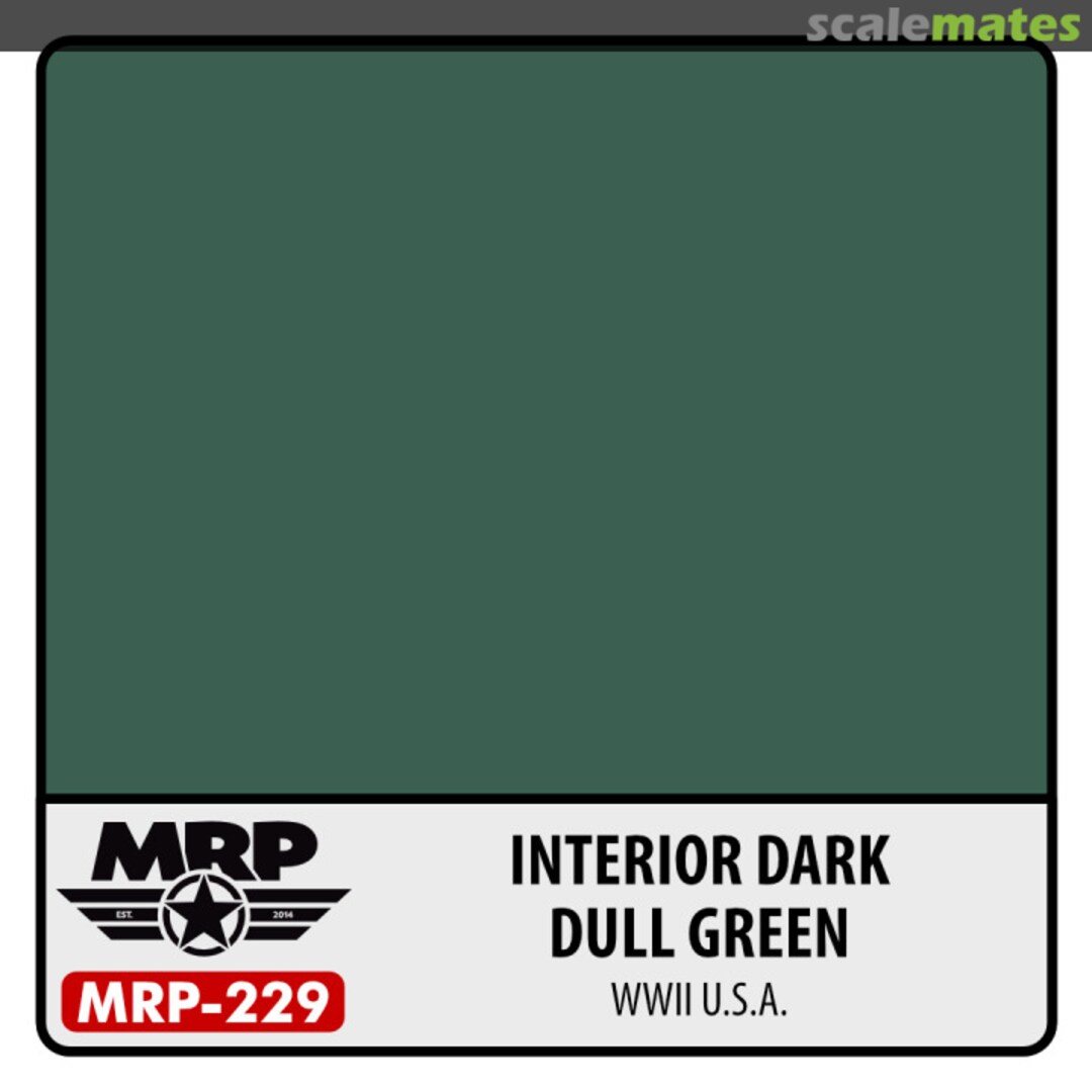 Boxart WWII US – Interior Dark Dull Green MR.Paint Boxart WWII US – Interior Dark Dull Green MR.Paint