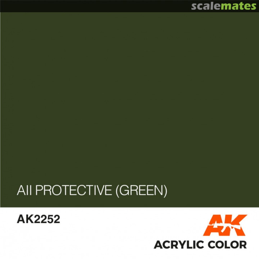 Boxart AII Green AK 2252 AK Interactive Air Series