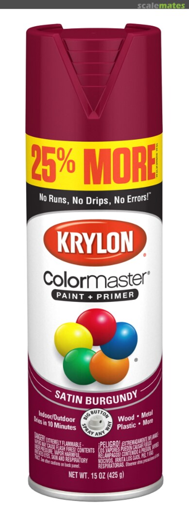 Boxart Satin Burgundy 3439 Krylon