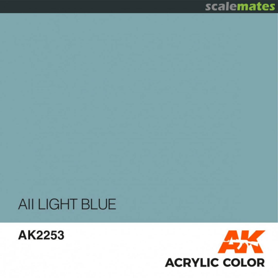 Boxart AII Light Blue AK 2253 AK Interactive Air Series Boxart AII Light Blue AK 2253 AK Interactive Air Series