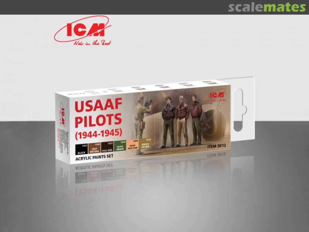 Boxart USAAF Pilots (1944-1945)  ICM