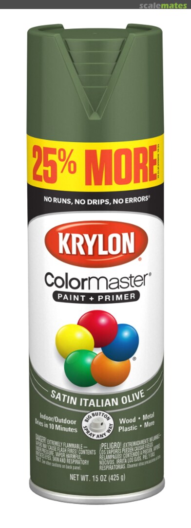 Boxart Satin Italian Olive 3442 Krylon Boxart Satin Italian Olive 3442 Krylon